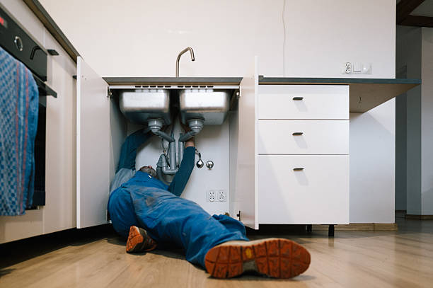 Professional Plumbing technician working in Orangeville, UT
